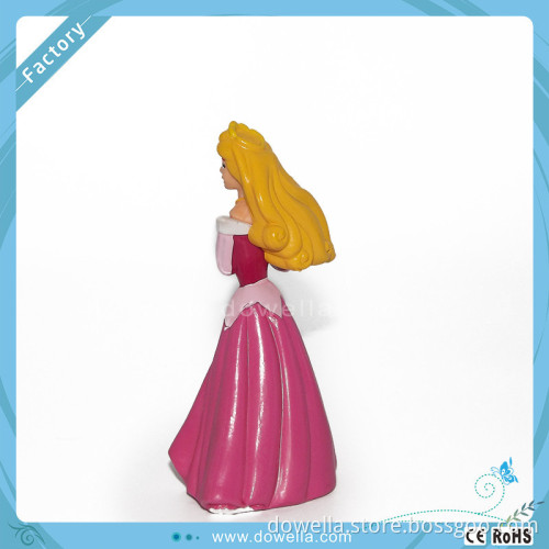 Disney audited factory 9cm pvc plastic cartoon bella sexy princess action figure
